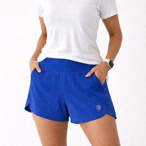 Goal Five Excel Luxury Performance Active Women's Blue Workout Shorts [size XL]
